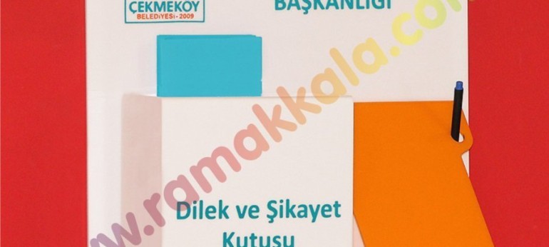 Dilek ve Öneri Kutusu Ünitesi