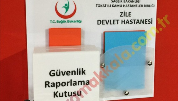 Tokat Zile Devlet Hastanesi İSG Kutusu